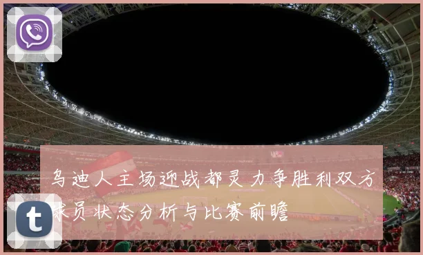 乌迪人主场迎战都灵力争胜利双方球员状态分析与比赛前瞻